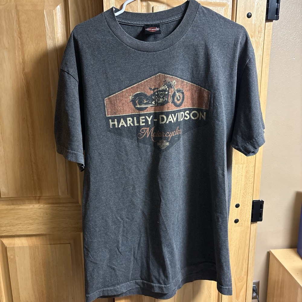 Vintage Harley-Davidson Gray T-Shirt for Men